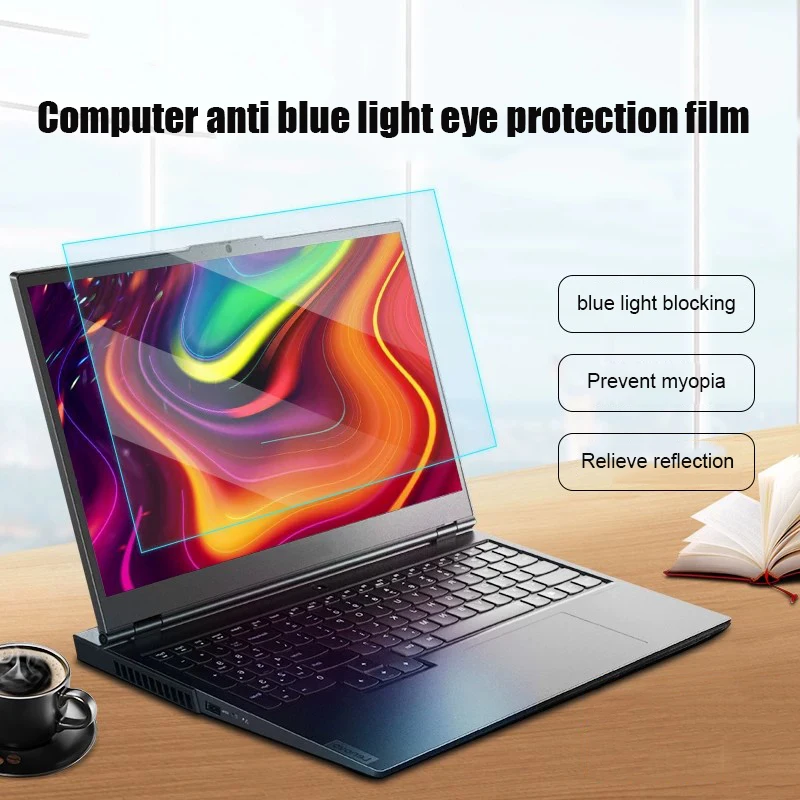 Pellicola Protettiva Anti Luce Blu per Laptop, Pellicola per Schermo ad Alta Definizione 14.6/15.6 Pollici Adatta per Lenovo, Dell, Asus, HP