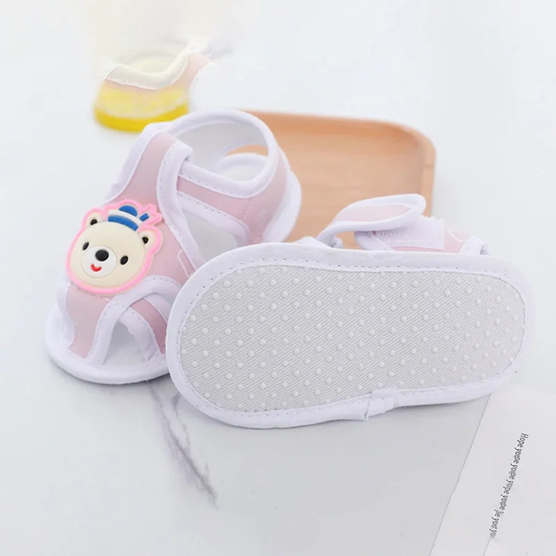 Newborn Baby Summer Sandals Kids Canvas Shoes Casual Soft Crib Shoes Toddler First Walkers Baby Sandals Boys Girls Clogs kids shoes kids sandals baby sandals sandals and clogs clogs slippers