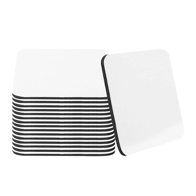 9cm Sublimation Blank Ceramic Coaster White Ceramic Coasters Heat