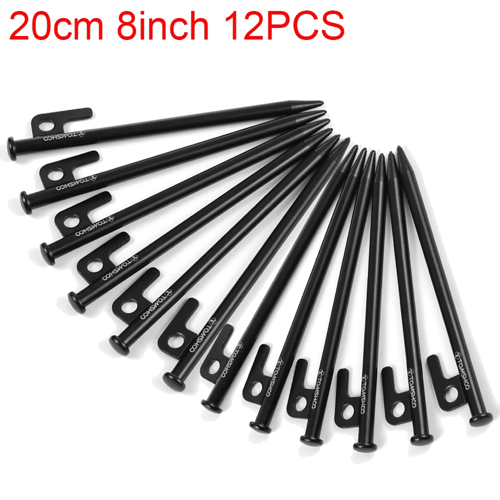 Anclaje De Suelo De 12 Pulgadas, Anclaje De Acero Galvanizado, Piquetas En  Forma De U, Estacas Estables Con Punta De Cincel En El Extremo, Ideal Para  Camping, Toldos, Columpios (6 Unidades, image size:1000x1000