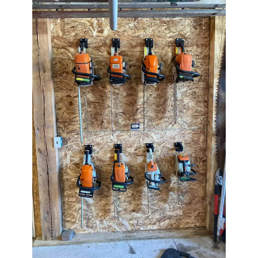 Electric Saw Wall Installation Bracket Hook Low Profile Chainsaw Wall Hanger saw wall hanger