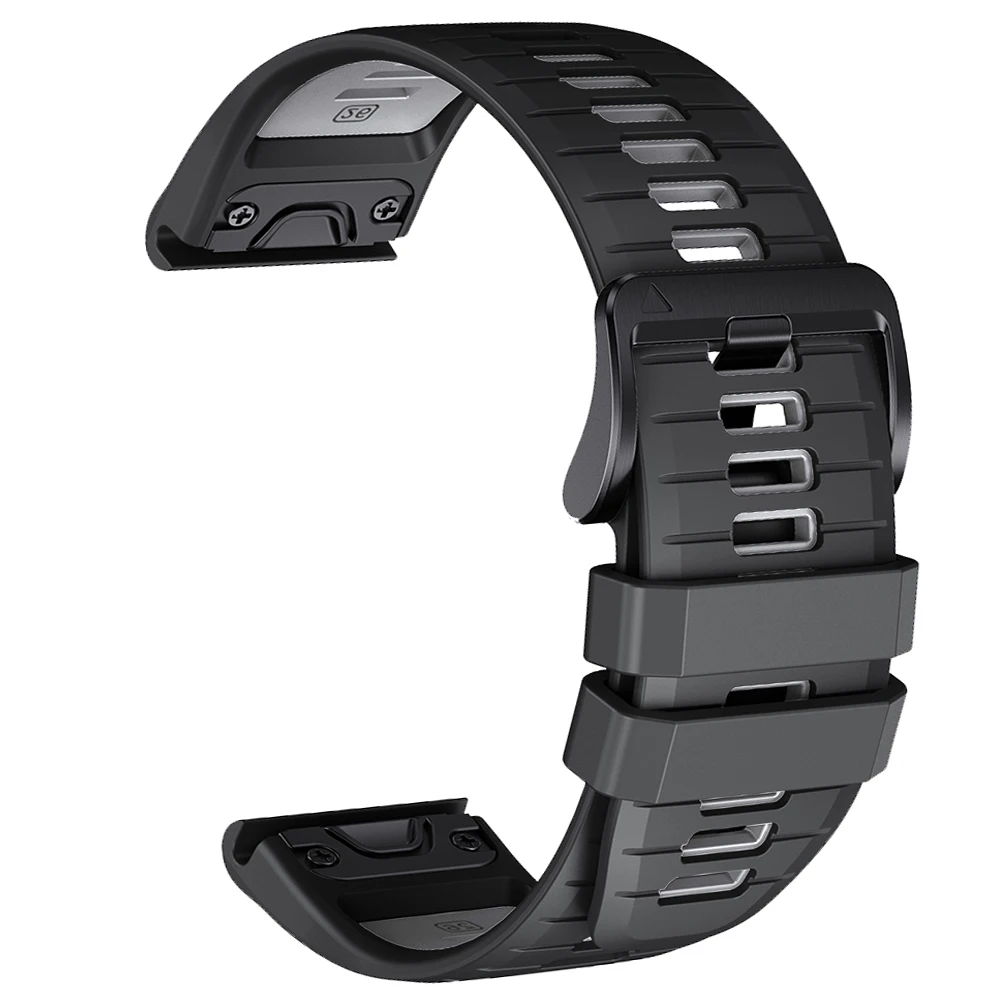 Premium QuickFit Silicone Sports Watch Band - Enhanced Durability and Comfort