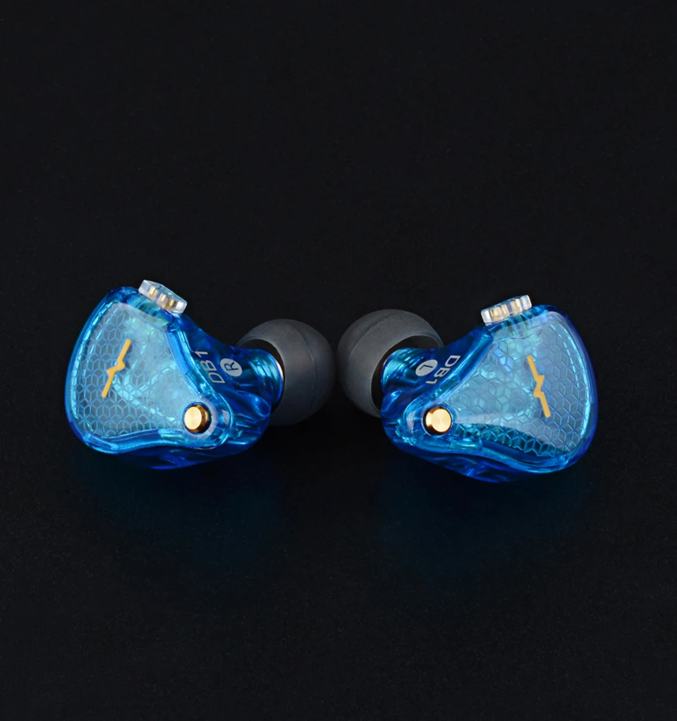 2021 NiceHCK DB1 HIFI In Ear Earphone 10mm Dynamic Music DJ Running Sport IEM Earbud Studio Earplug 0.78mm 2Pin Detachable
