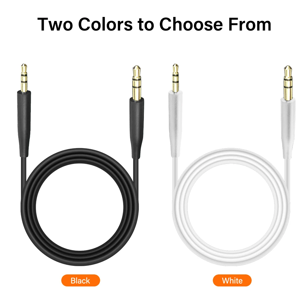 Premium 1.5m HIFI Audio Cable with 3.5mm to 2.5mm TRS Adapter AUX Jack