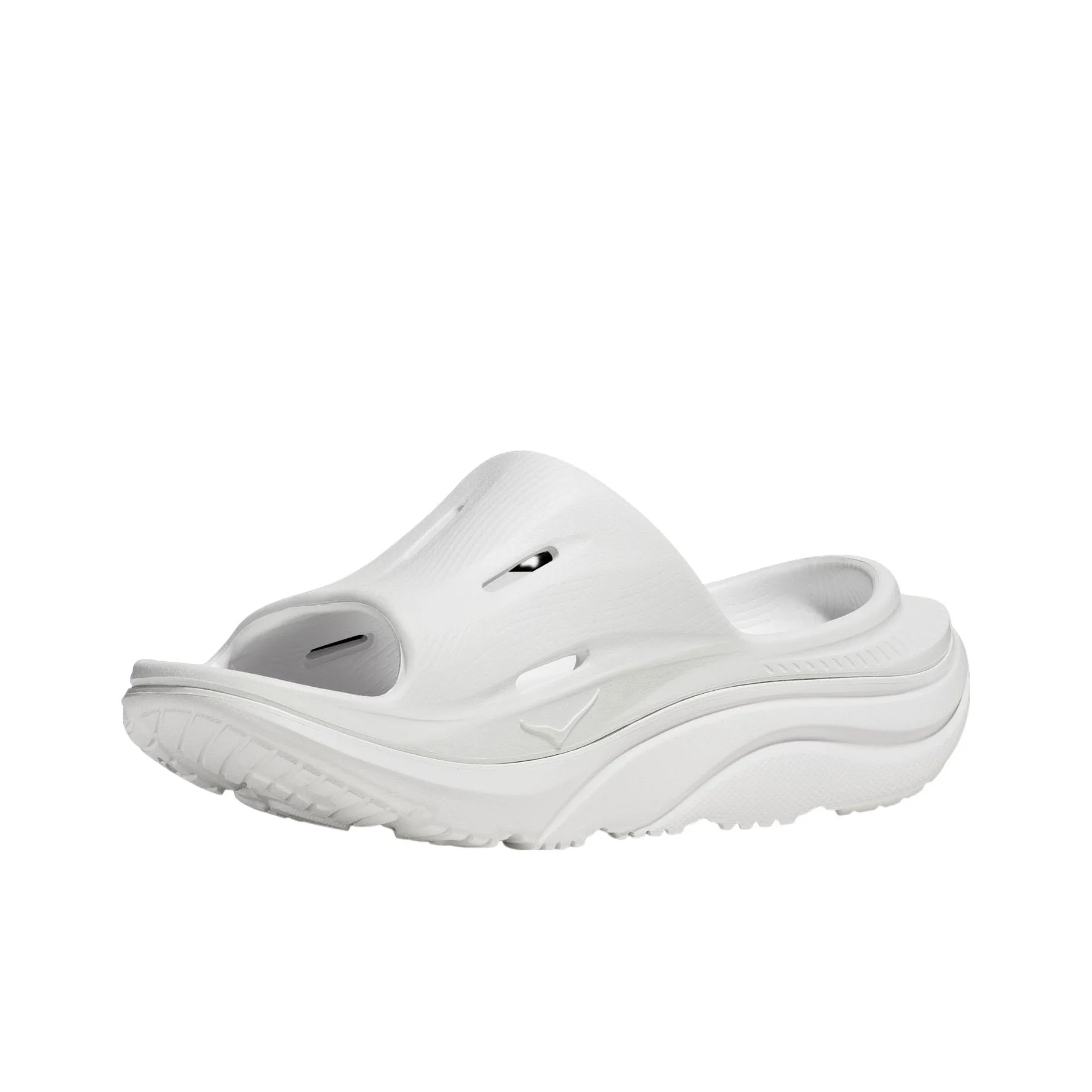 HOKA ONE ONE 오라 리커버리 슬라이드 3 슬라이드 슬리퍼 1135061-WWH 1135061-WWH 1135061-WWH