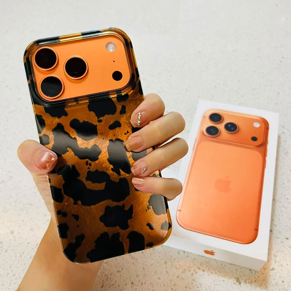 Tortoiseshell Amber Glossy Phone Case Cover