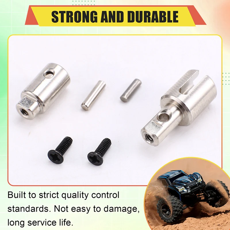 New-For HBX 9 9A 16890 16890A SG1601 SG1602 Metal Center Drive Shaft Drive Cup M16101 1/16 RC Car Parts Accessories
