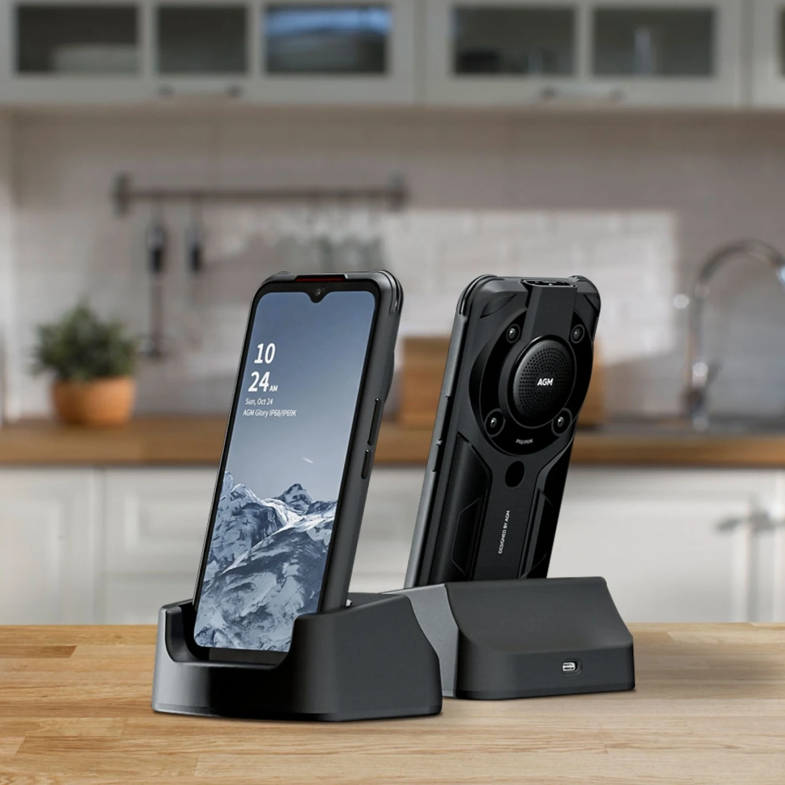 Original AGM G2 AGM USB-C / Type-C Desktop Charging Dock for Glory G2 AGM USB-C / Type-C Charging Dock