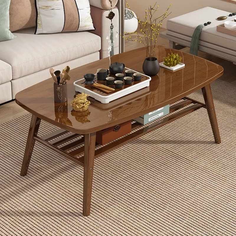 Aesthetic Simple Clear Side Table Modern Wood Small Apartamento Nordic Side Table Bedroom Designer Tavolino Da Salotto Furniture