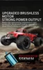 KF18 1:14 4WD RC Car Off-Road Racing High Speed Brushless Motor 2.4G Remote Control Cars Truck 75km/H Truck With LED Light Toy 6