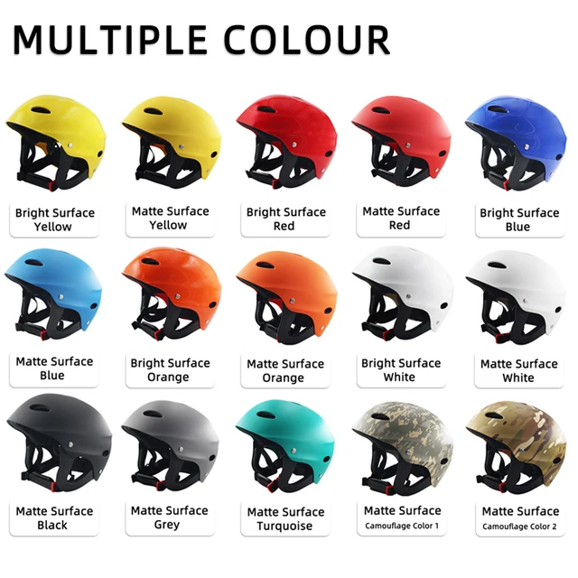 15 Color Certification Water Sport Helmet Kayak Rafting Skateboard Water Sailing Wading surfing Sporting Drifting helmet 2