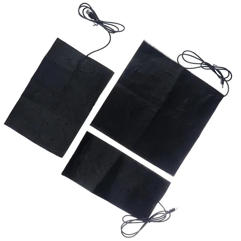 USB Far Infrared High Temperature Heater &ndash; Carbon Fiber Material Waist & Knee Pad Electric Style Warm Heating Supplies