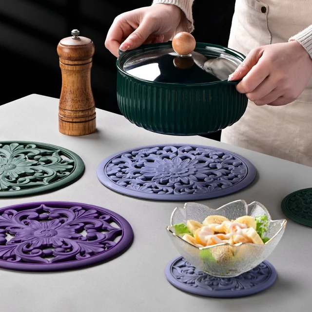 Safe Grabs Silicone Microwave Mat, Trivet, Pot Grabber 