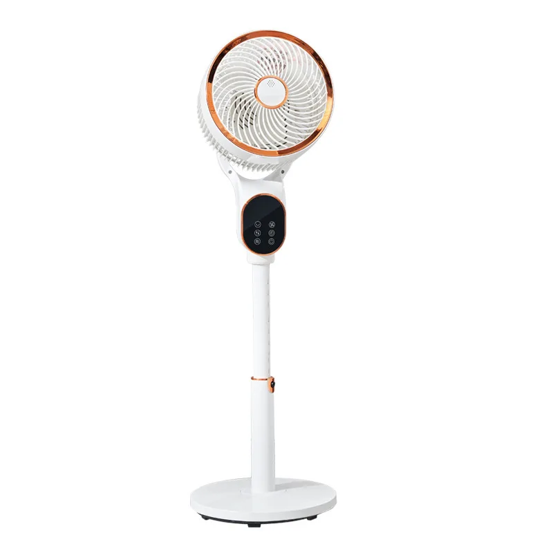 

New Voice Air Circulation Fan Household Remote Control Electric Floor Silent Shaking Head Vertical Intelligent