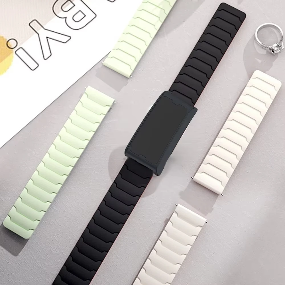 Enhanced Product Title:  
Premium Sports Magnetic Silicone Replacement Strap