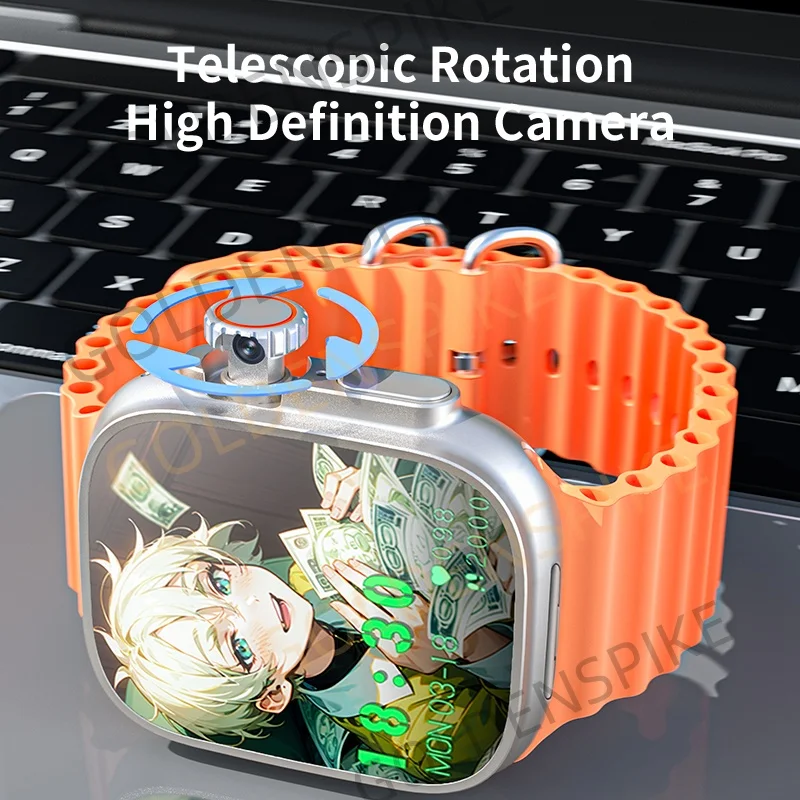 GOLDENSPIKE S10 Ultra MAX 4G ����Ʈ��ġ �ȵ���̵� ����Ʈ �ð� 448*528 180 ��   ���͸� ī�޶� GPS WIFI ȭ�� ��ȭ NFC �� �ٿ�ε�