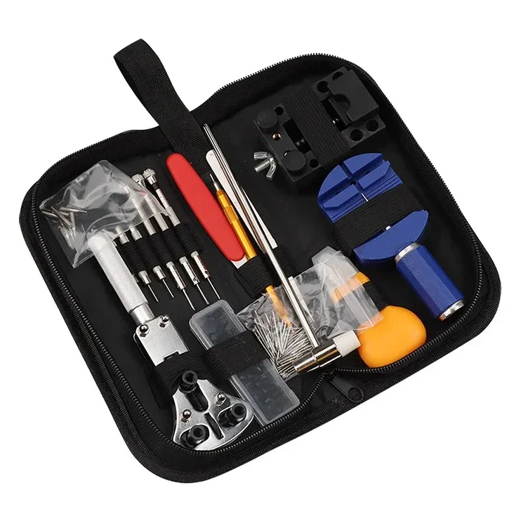 

Watch Repair Tool Kit 147pcs Case Opener Watch Link Pin Remover Case Opener Tool Kit Bracelet Watchband Repair Tool Set