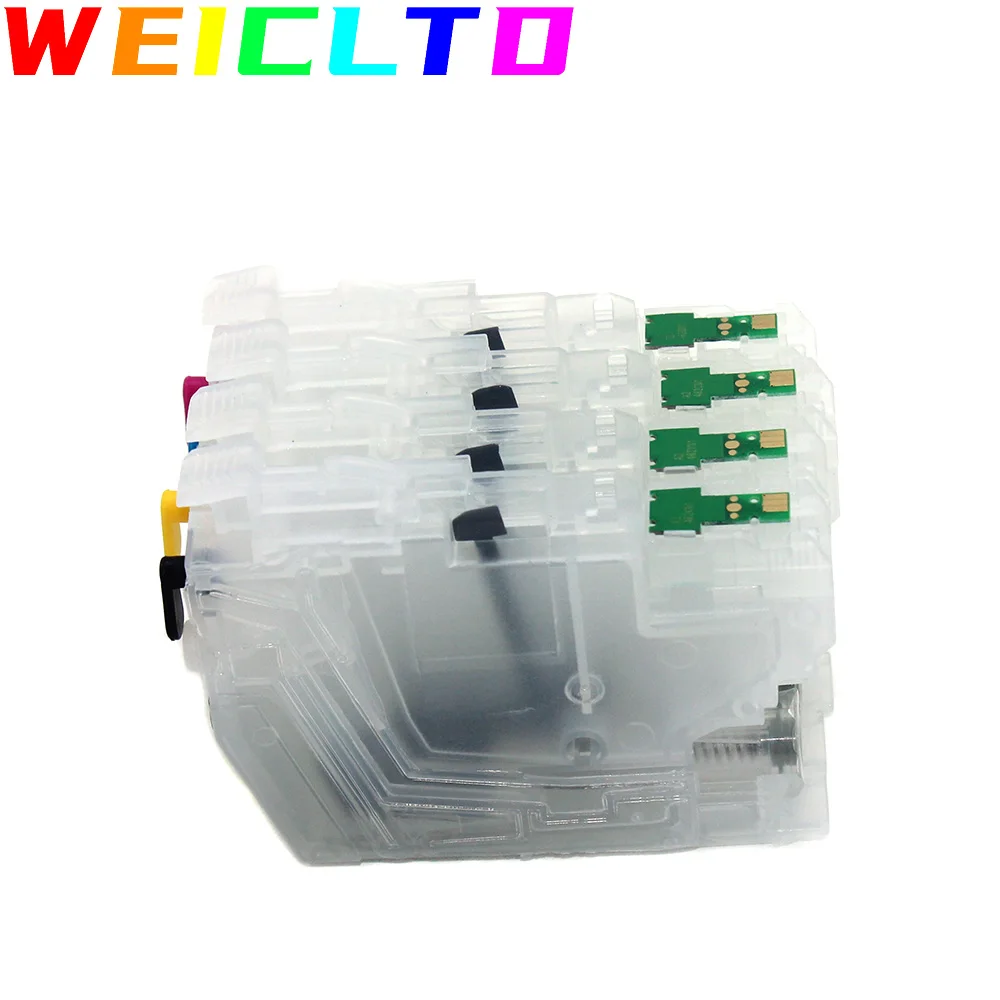 LC462 LC462XL Refill Ink Cartridge with Chip for Brother MFC
