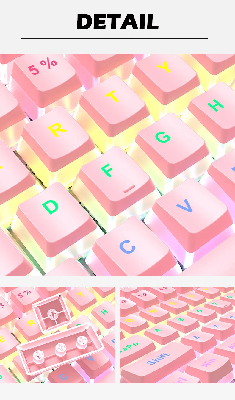 ZIFRIEDN-Pudim Keycaps para teclado mecânico, PBT, OEM,