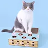 Cat Playing Toy Hamster Machine Kitten Games Teasing Interactive Toys Hunting Scratching Bite Accessories Pet Cat Supplies 3