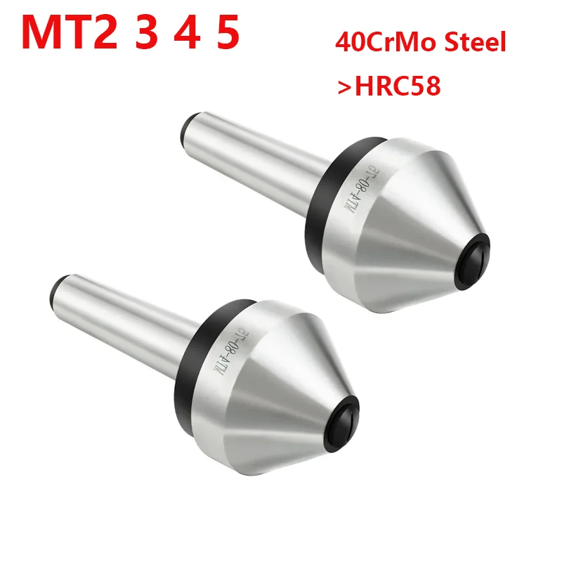 

D60 D80 D100 MT2-MT3 MT4 MT5 Morse Tapper Cone Mushroom Head Center Umbrella-type Rotating Center CNC Lathe Live Thimble