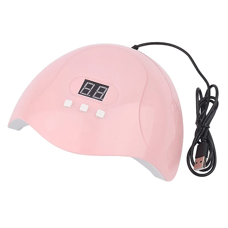AA20-2X 54W UV LED Lamp 18Pcs Leds Nail Dryer Lamp For Curing All Types Nail Gels Polish Nail Art Tool With 30S/60S/