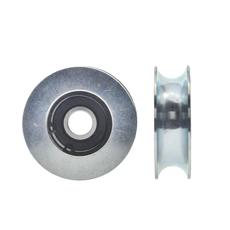 Cuscinetti A Sfera Scanalati U/V Guida Metallo Puleggia Ruota - Foto 6