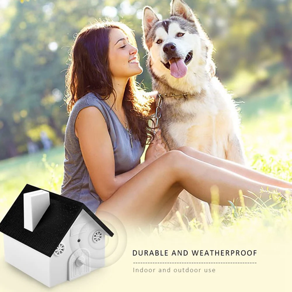 

Pet Products Outdoor Ultrasonic Anti-Barking Device Dog Repellent Noise Disturbance Device Anti-Barking Pets Dog Training Device