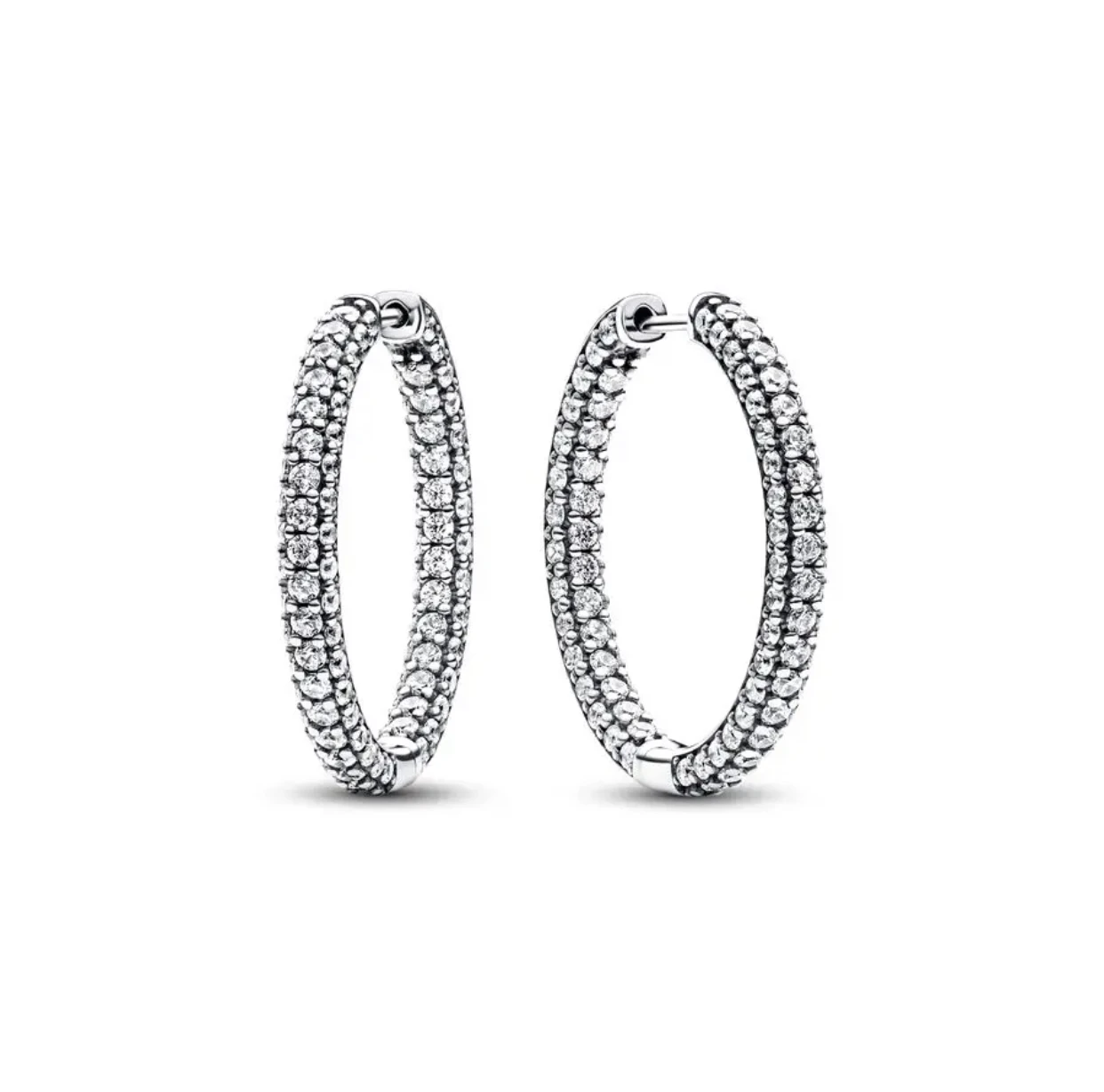 Orecchini Argento 925 con Zirconi - Garanzia qualità
