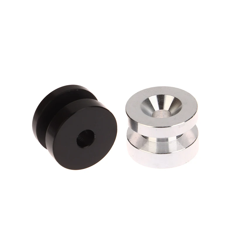 4Pcs Universal Motorcycle Rear Luggage Case Helmet Trunk Suitcase Bracket Base Plate Bushing Pad Buckle Spacers Screws Nuts