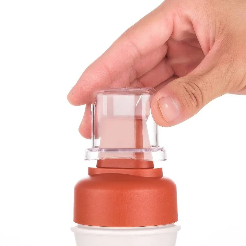 Squeeze Sauce Bottle 1/2/3pcs Leak Proof Refillable Condiment Container For Salad Ketchup Honey Jam Kitchen