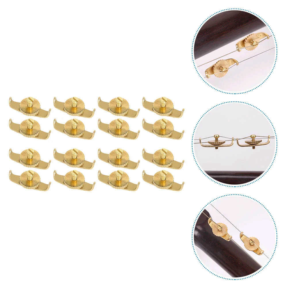 

16 PCS Erhu Fine-tuning Copper Adjustment Tool Replacement Accessory Specialty Tools Tuner Pro