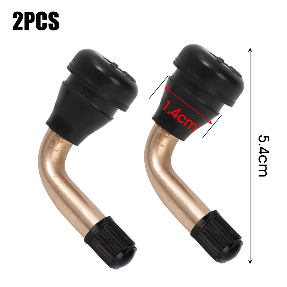 Buy 2x Tyre Valve Extension 45 Degree Angle Adaptor Motorcycle Tyre Wheel Stem | Mighty Ape NZ