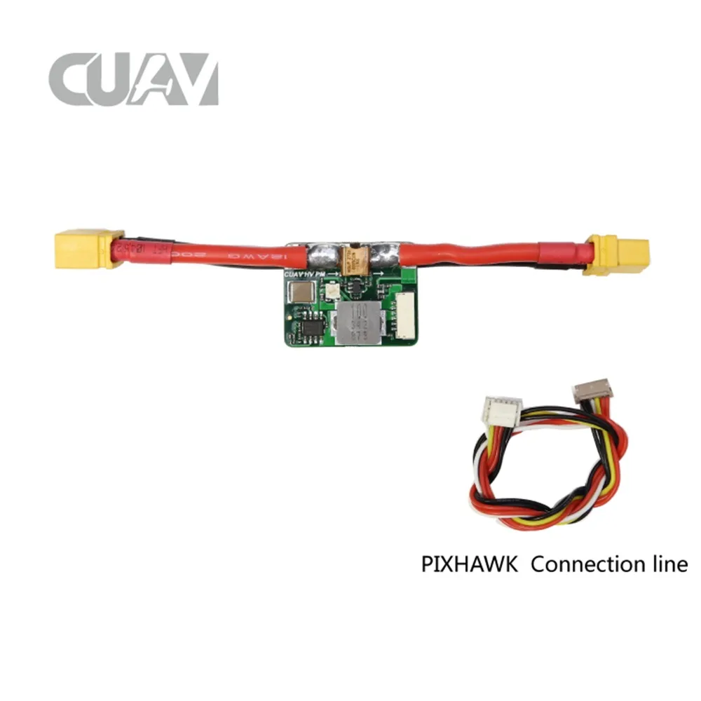 Новый модуль питания CUAV HV PM 10-60 В Pixhack Pixhawk XT60, штекер 5 В, выходное напряжение, ток для RC x7 Nora X5 thumbnail 6