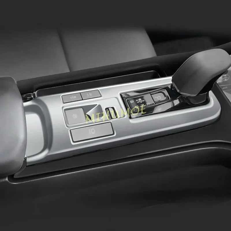 

Для Toyota Prius 2023 2024 матовая хромированная внутренняя центральная консоль переключения передач переключатель панель Обложка отделка