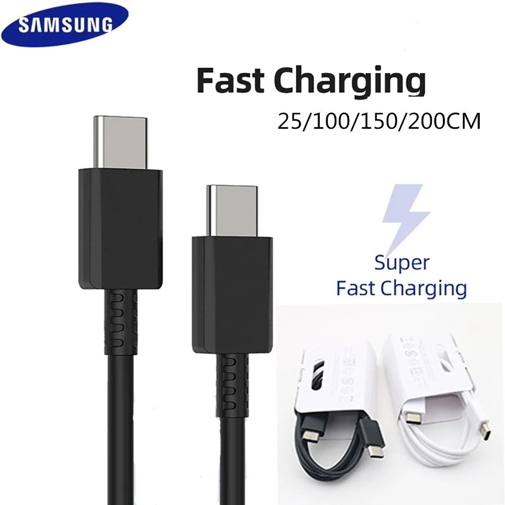 Samsung Cable Type C Original Pd Usb C To Usbc 25w Super Fast Charging
