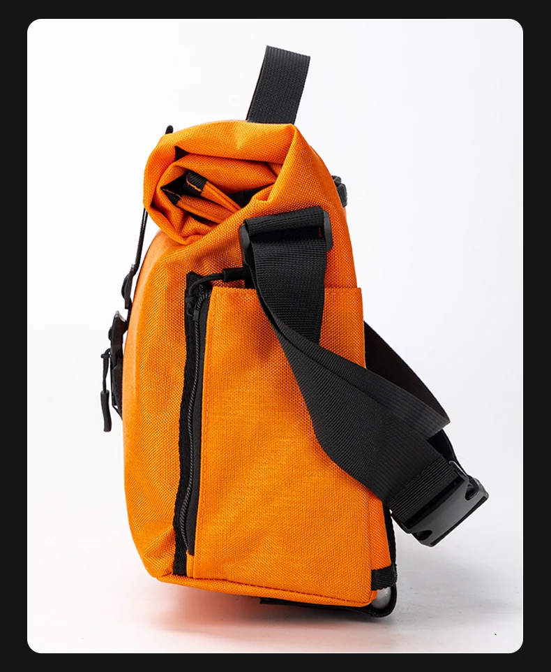 Heasygo 2517 Fahrradtasche, passend für Brompton Dahon Falträder mit Schweinenasen-Design, wasserdicht, multifunktional, 7–10 l, große Kapazität – Detail 14