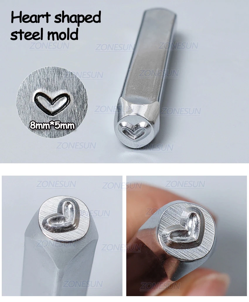 Custom Handheld Metal Stamp For Multiple Materials –