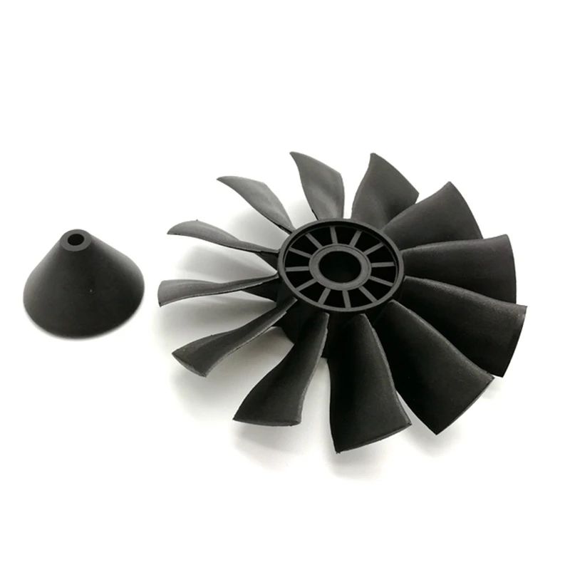 Unité EDF POWERFUN 70mm 12 pales avec moteur sans balais 4S 3400KV, idéale pour avion RC