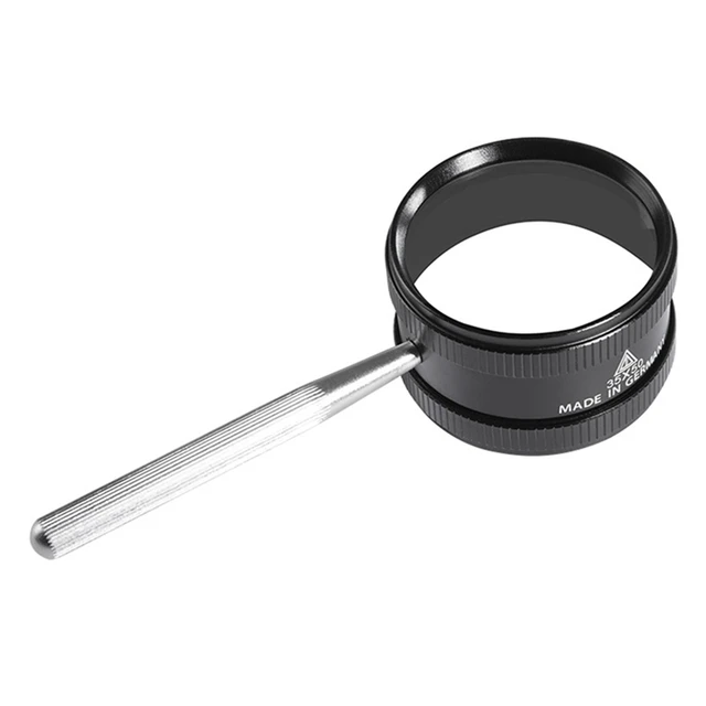 35X Handheld Magnifier Metal High Clarity Reading Magnifying Glass Portable  Loupe Jewelry Magnifier,For Seniors - AliExpress