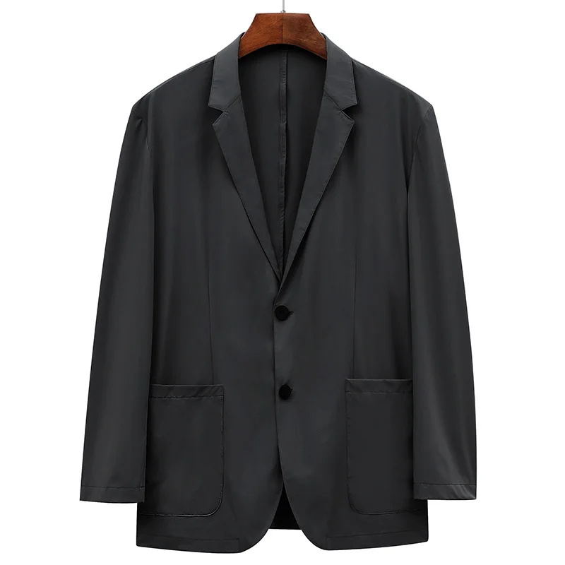

B2268-Men's casual spring and autumn suit, men's loose coat