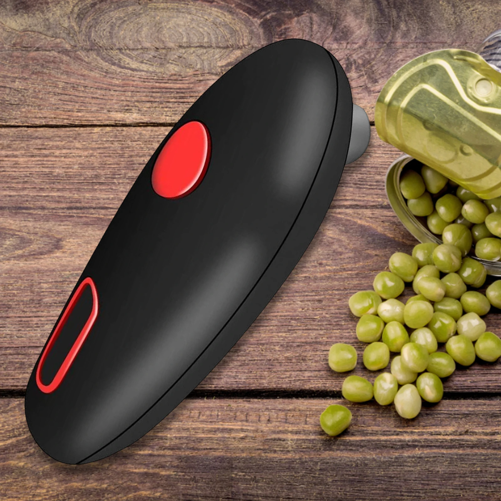Touch Automatic Can Opener Mini Bottle Openers Electric Can Tin Opener Jar Lid Kitchen Tools Lid Opening Machine Gadgets