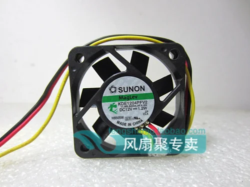 

Бесплатная доставка, новый оригинальный охлаждающий вентилятор SUNON KDE1204PFV2 4cm4010 12V1.0W/1,2 W