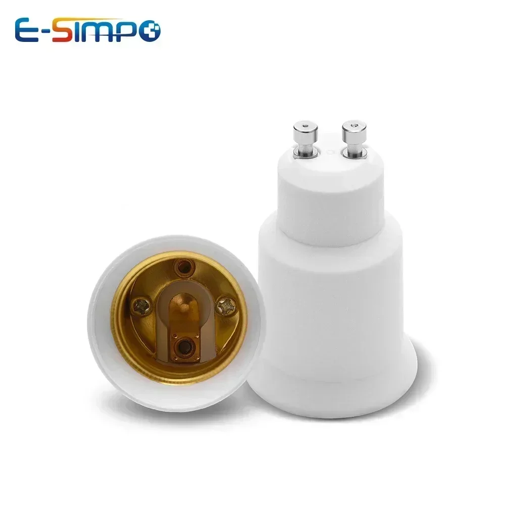 Lamp Bulb Holder Lamp Holder Lamp Base Lamp Socket Extender Socket Converter LED Lamp Base Lamp Socket Adapter 1pc Gu10 E12 E14 E26 E27 G24 GX24Q B22 Fireproof LED CFL Lamp Holder Converter Light Socket Bulb Base Spliter Extension Adapter