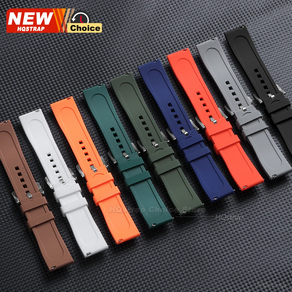 Waterproof Sports Silicone Watch Strap - Universal Rubber Band