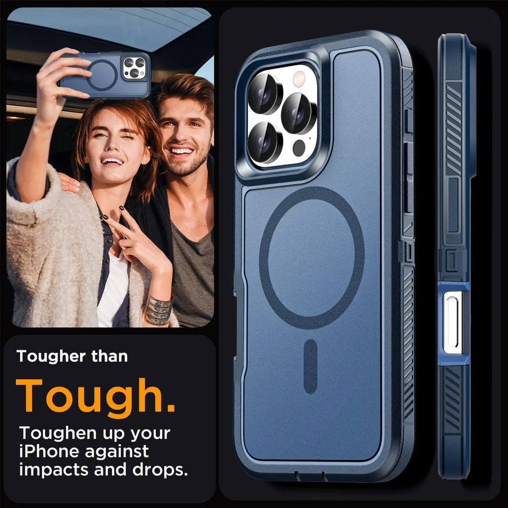 Enhanced Armor Box Defender XT - Military Grade Shockproof Magnetic Protection Heavy Duty Cover