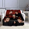 Ireland Westlife Classic Poster Printed Blanket, Throw Blankets,for Sofa Bed Office Car, Brithday Gift,Decke 5