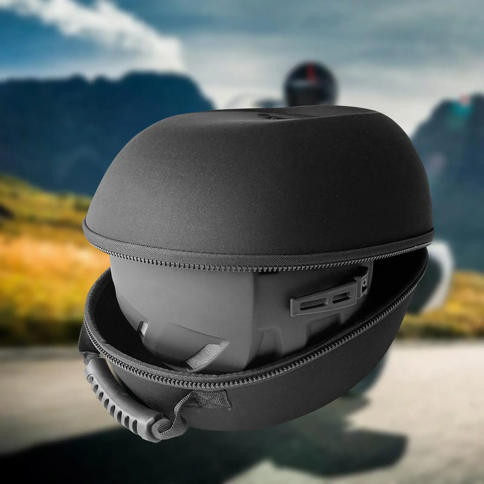 

Чехол со шлемом сумка для переноски, водонепроницаемые аксессуары, сумка для конного спорта с ручкой для велосипеда, велоспорта, путешествий, спортзала, охоты