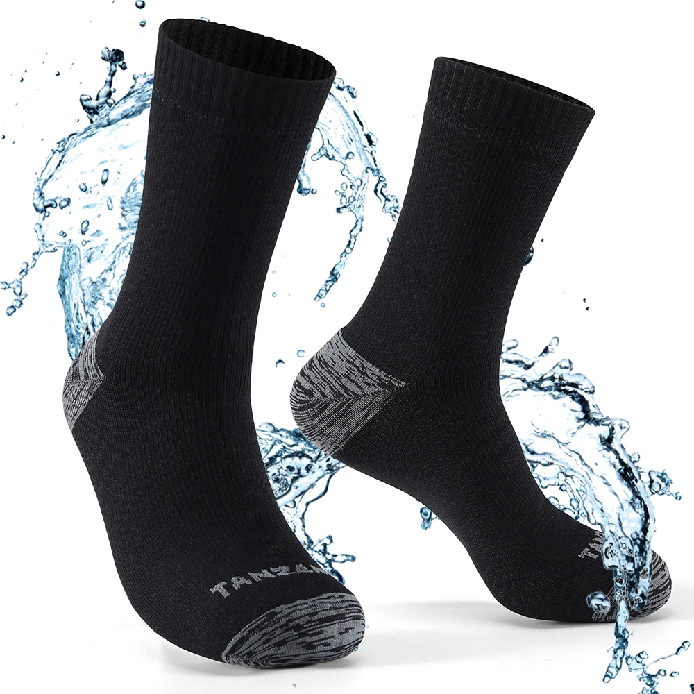 Men Waterproof Socks Trekking Riding Ski Cycling Camping Fishing Hiking Sports