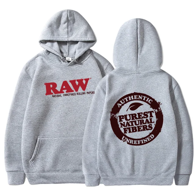 thumbnail image 1 of RAW-Sudadera con capucha para hombre y mujer, suéter de lana Polar con capucha, estilo Harajuku, Hip Hop, informal, de alta calidad, 1 of 3